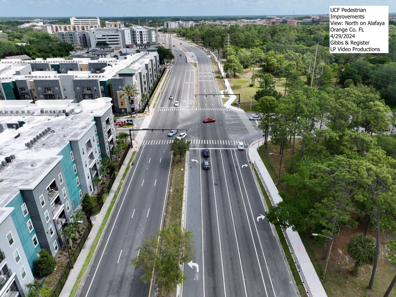 UCF Alafaya Trail & University Boulevard Pedestrian Safety Improvements ...